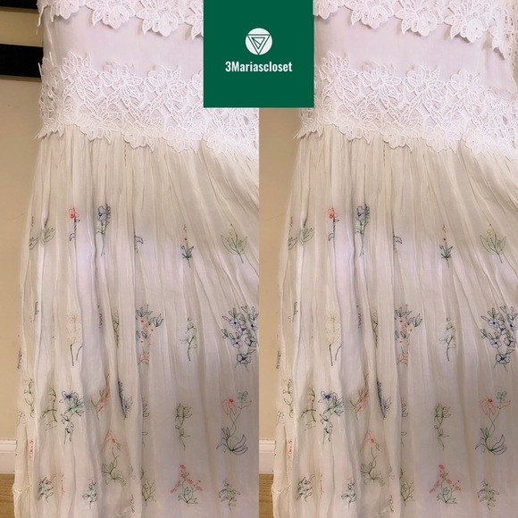 Anthropologie x Love Sam Fantine Lace Maxi Dress - Picture 9 of 9